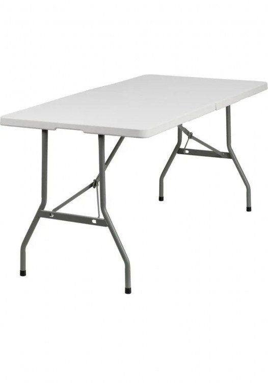 6' rectangle folding table